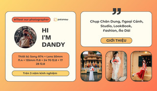 Concept nào khó, có nhiếp ảnh gia Hi I'm Dandy lo!