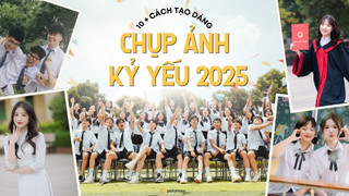 Cách tạo dáng chụp ảnh kỷ yếu nam nữ ấn tượng lưu giữ kỷ niệm tuổi học trò
