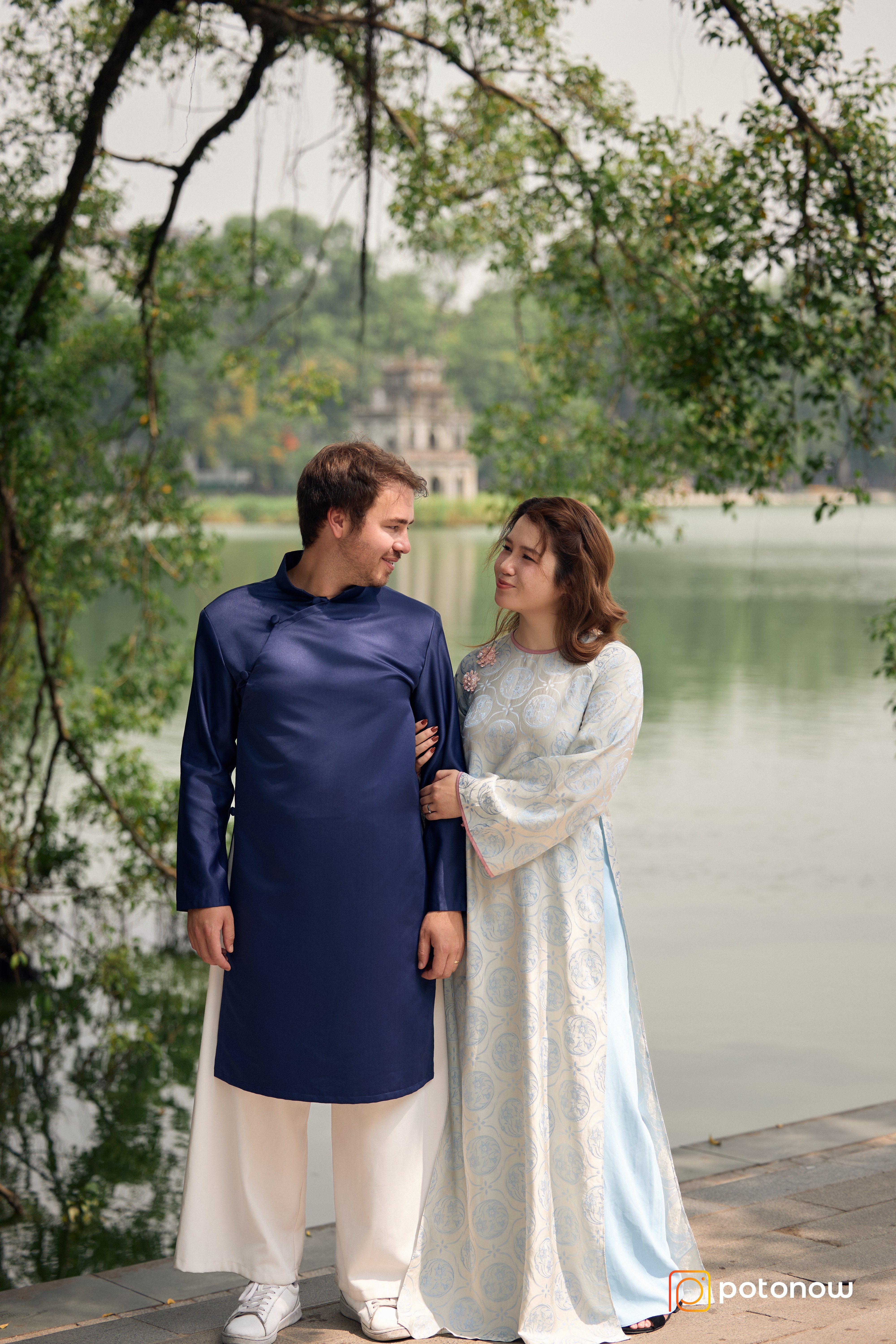 Photoshoot at Hoan Kiem Lake