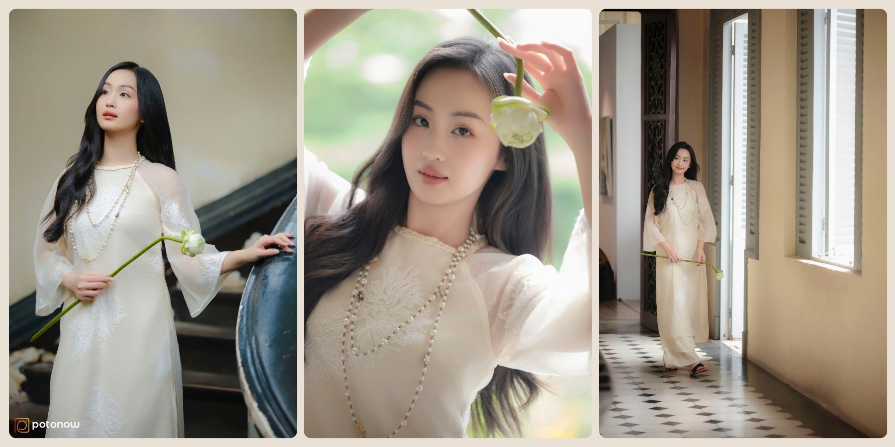 Photoshoot at the Ho Chi Minh City Museum