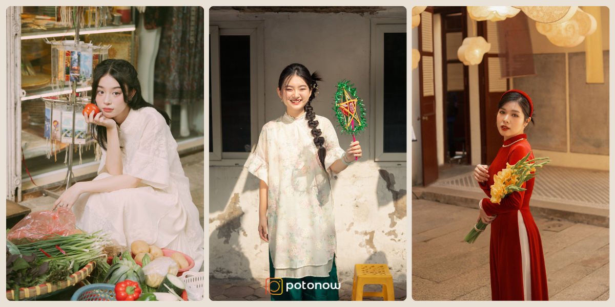 A beautiful moment in Vietnam’s traditional Ao Dai