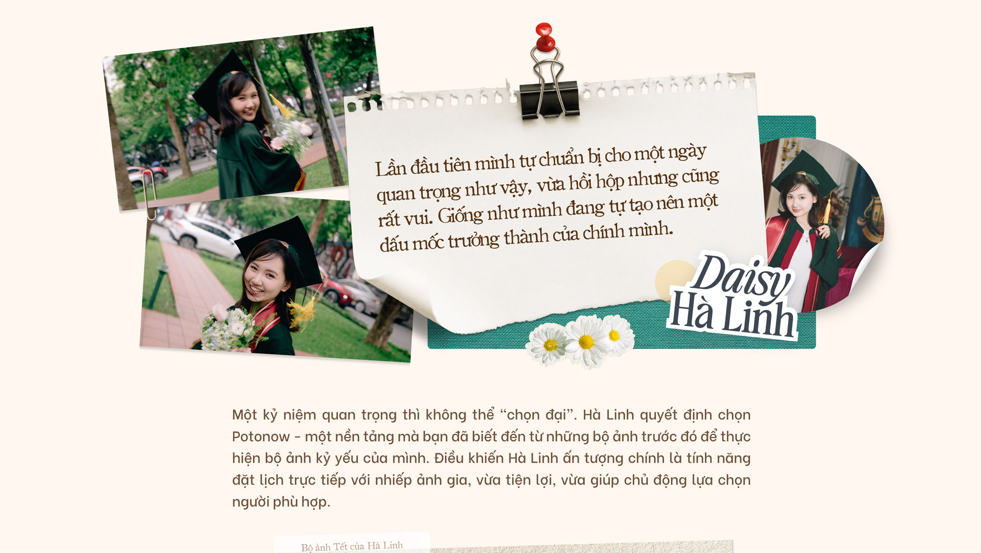 Lần đầu tiên mình chuẩn bị cho một ngày quan trọng như vậy