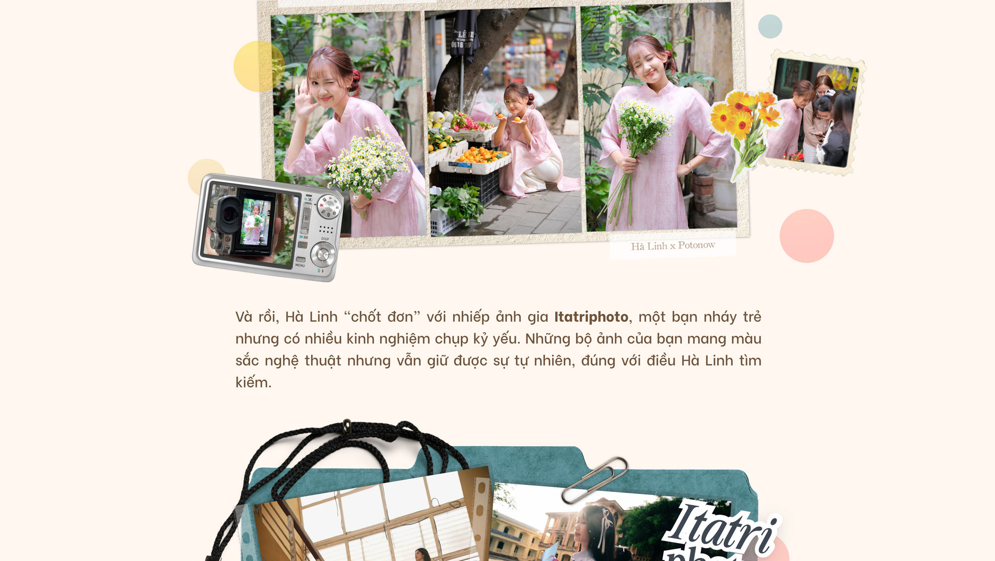 Và rồi Hà Linh chốt đơn với NAG Itatriphoto