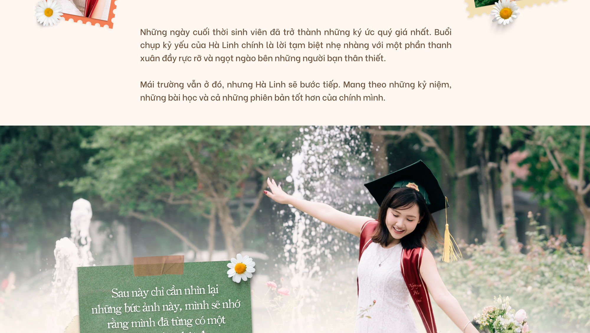 Những ngày cuối thời sinh viên đã trở thành ký ức quý giá nhất